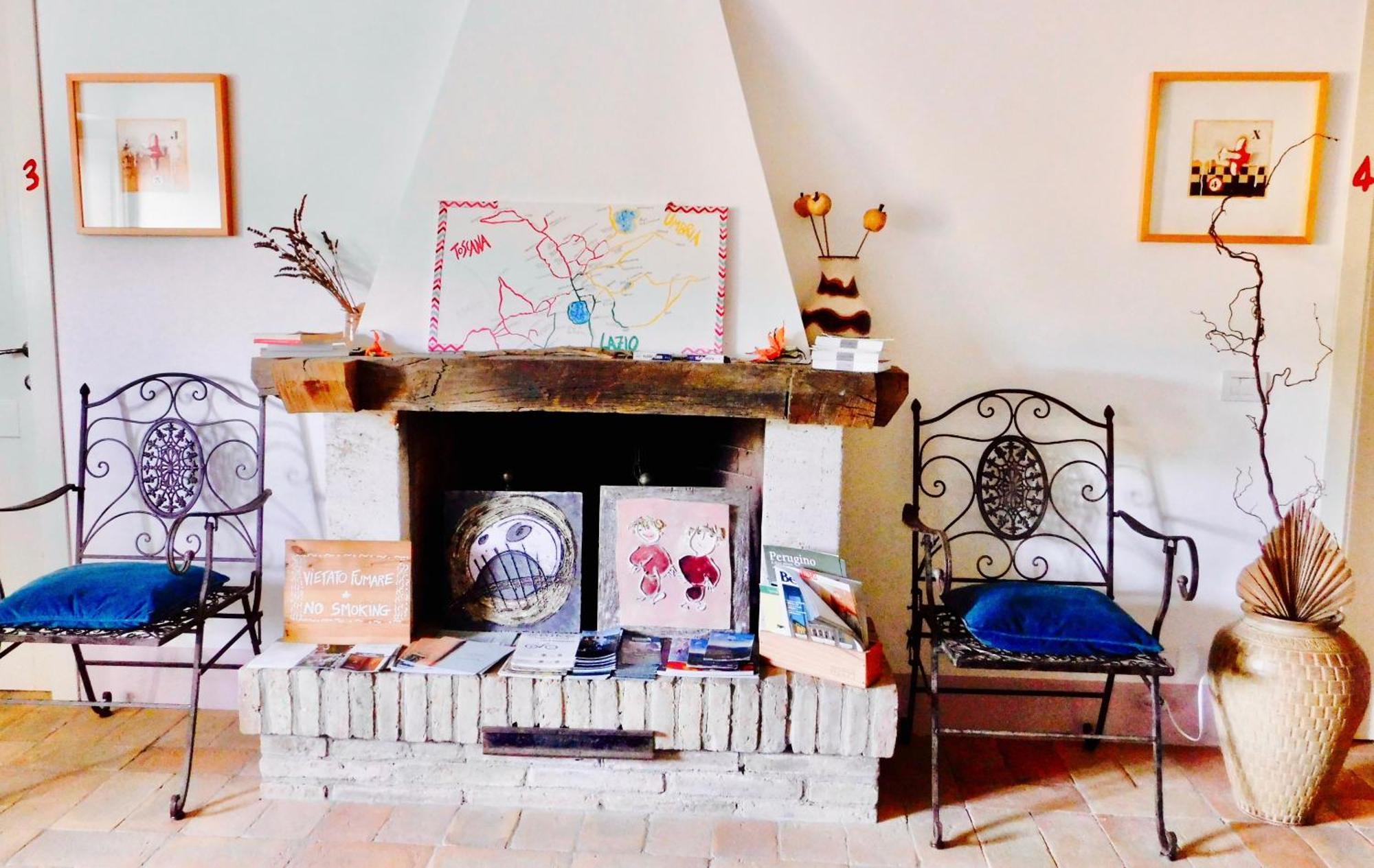 Podere Orto Wine Country House Trevinano Экстерьер фото